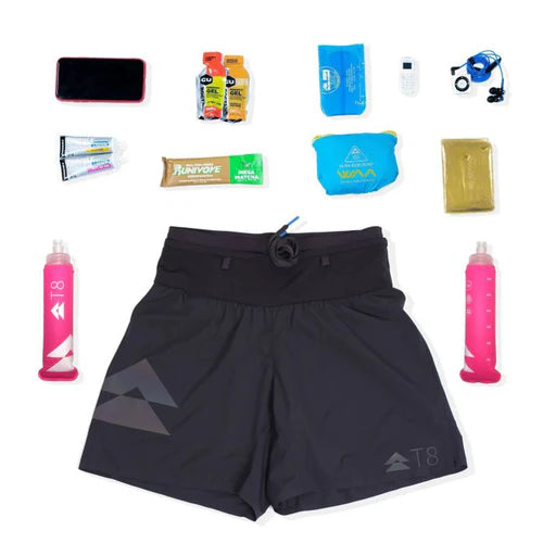 T8 Men's Sherpa Shorts v2 男裝多功能腰帶跑褲(第二代)