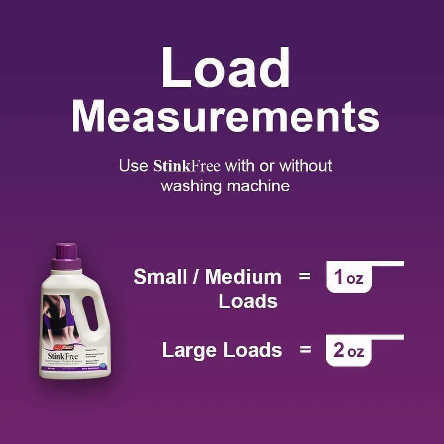 2TOMS - Stink Free Sports Detergent (3 bottles)