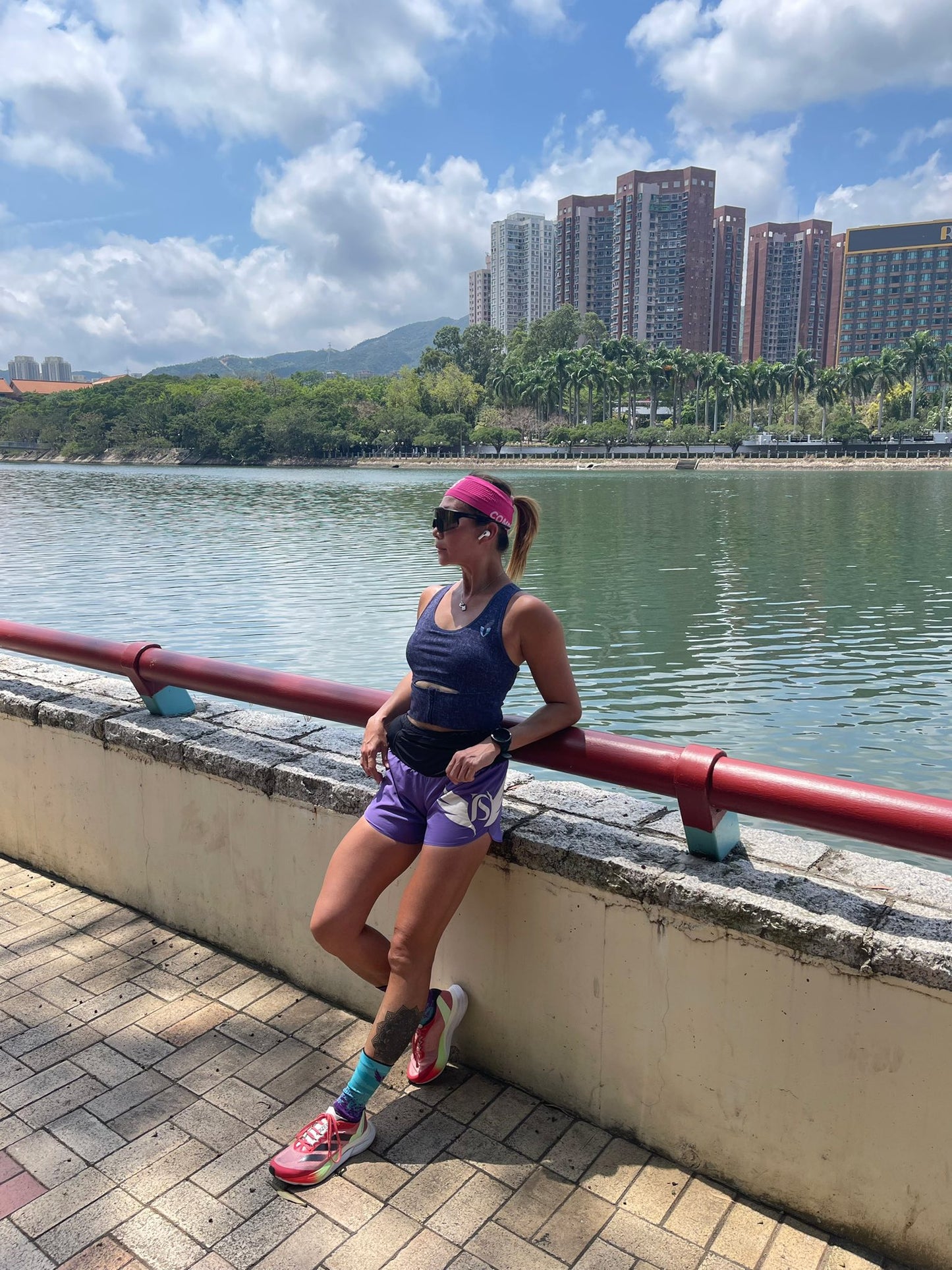 JOLLY SPORT -【Unisex】Multiple Function Running Shorts - Purple