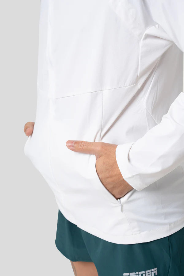 SPIDER - 【Unisex】 Ultra Thin Windbreaker - White