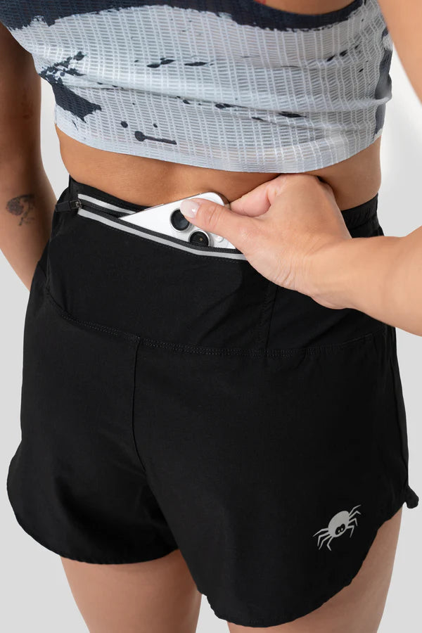 SPIDER -【女裝】"著咗好似冇著" 無縫熱封半截背心 - 水墨靈動