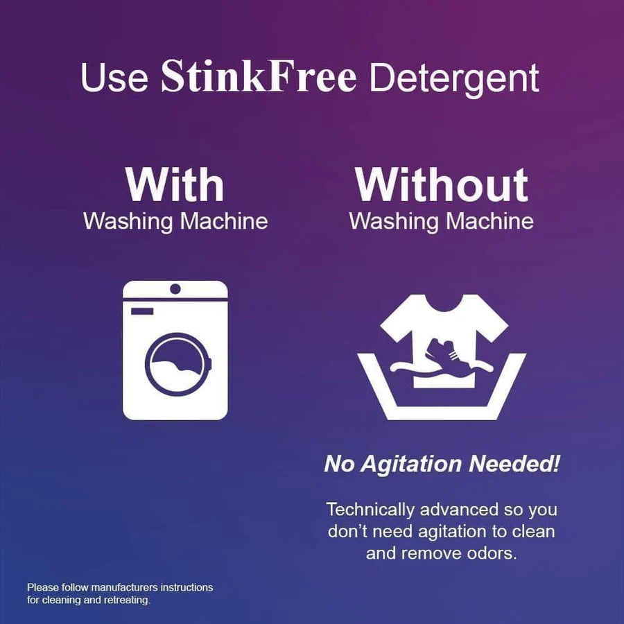2TOMS - Stink Free Sports Detergent (3 bottles)