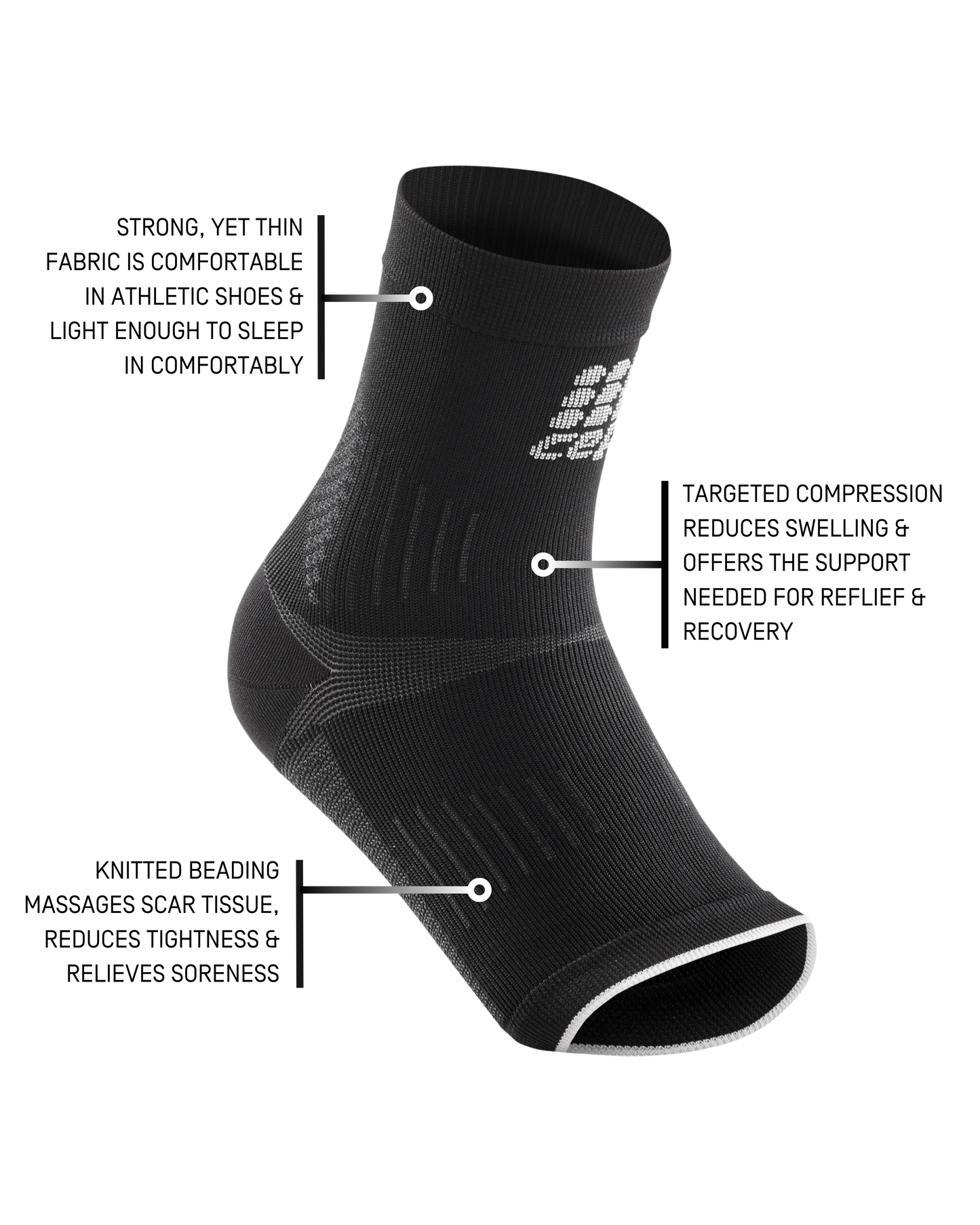 Mid Support Plantar Fasciitis Compression Sleeves