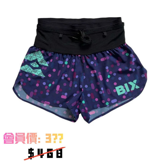 女裝Sherpa跑步短褲 - BIX2