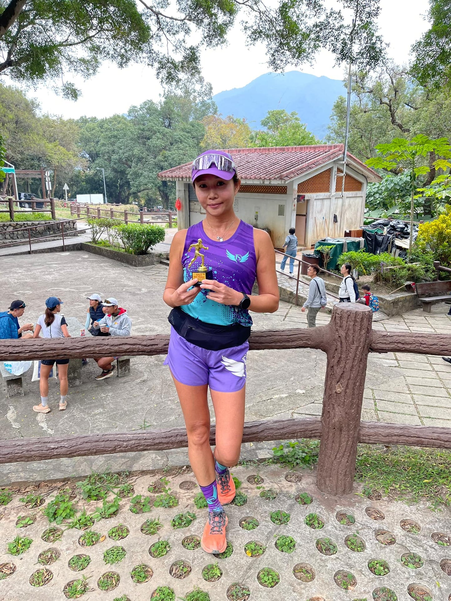 JOLLY SPORT -【Unisex】Multiple Function Running Shorts - Purple