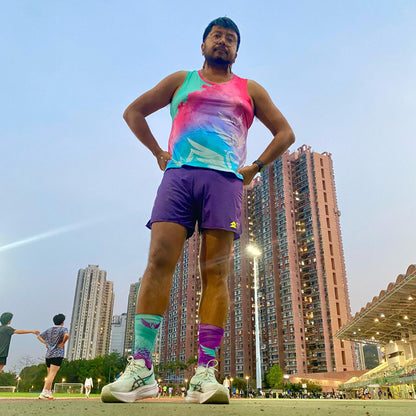 JOLLY SPORT -【Unisex】Multiple Function Running Shorts - Purple