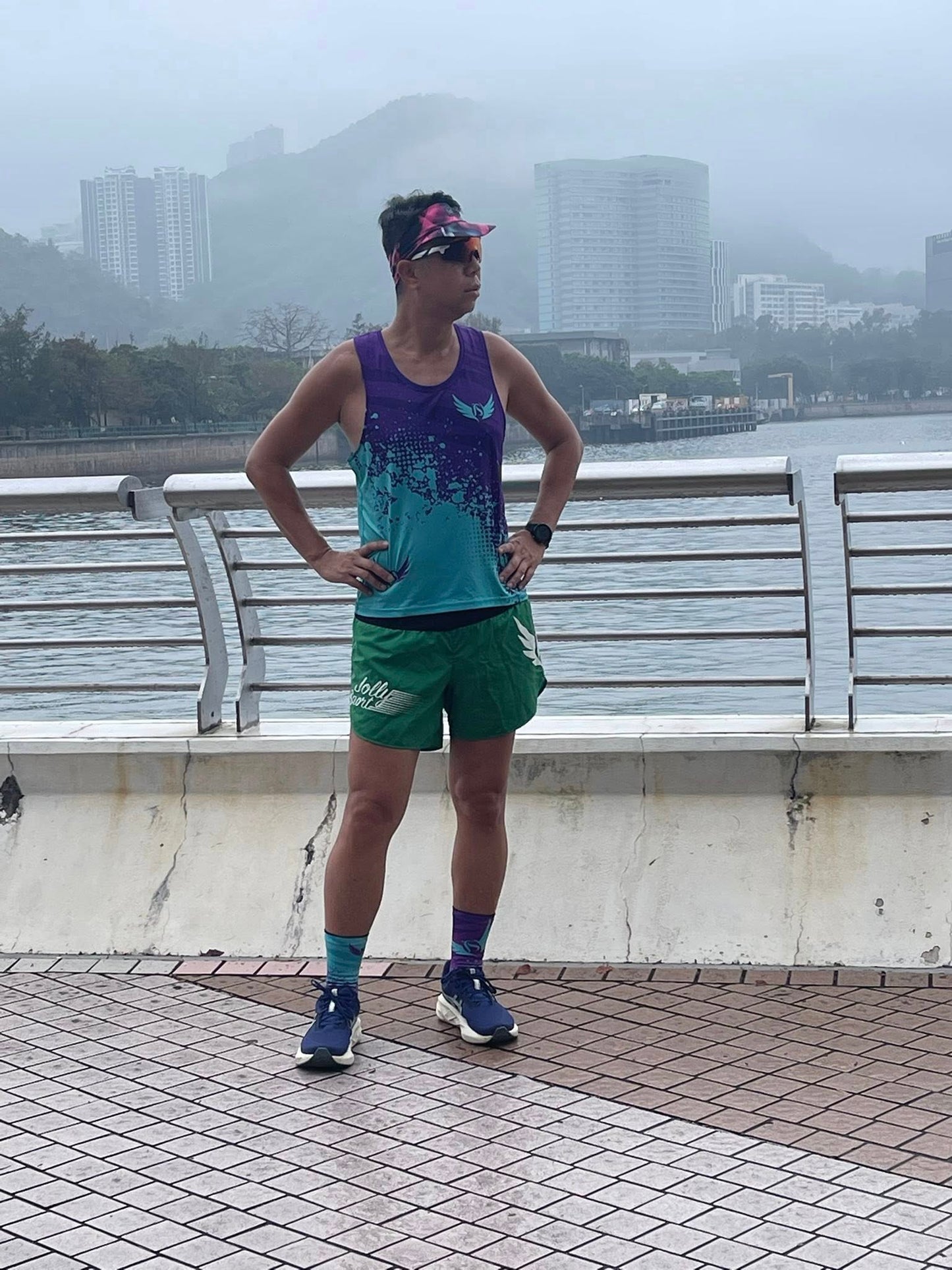 JOLLY SPORT -【Unisex】Multiple Function Running Shorts - Green