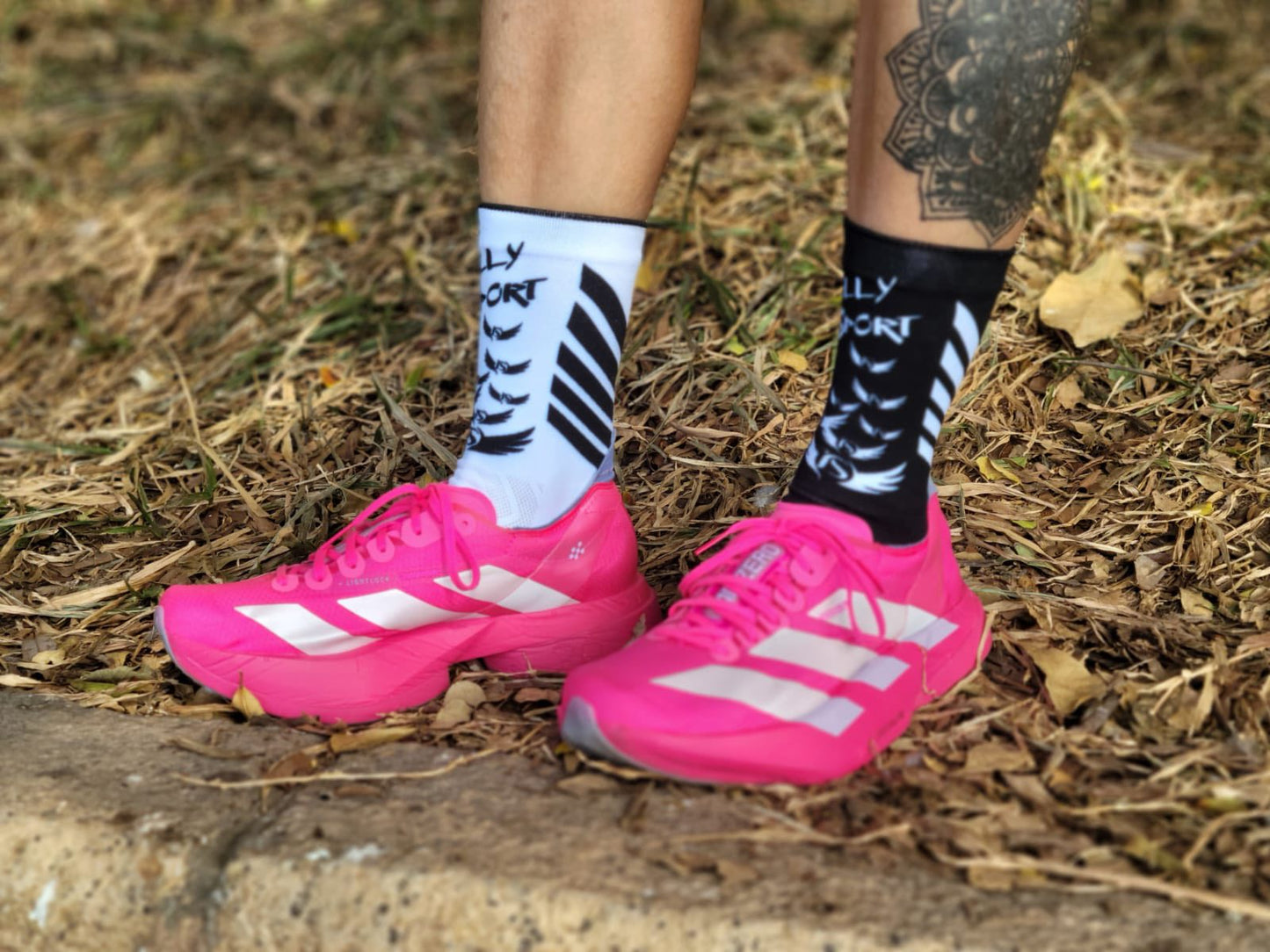 Jolly Sport - Running Sock - White