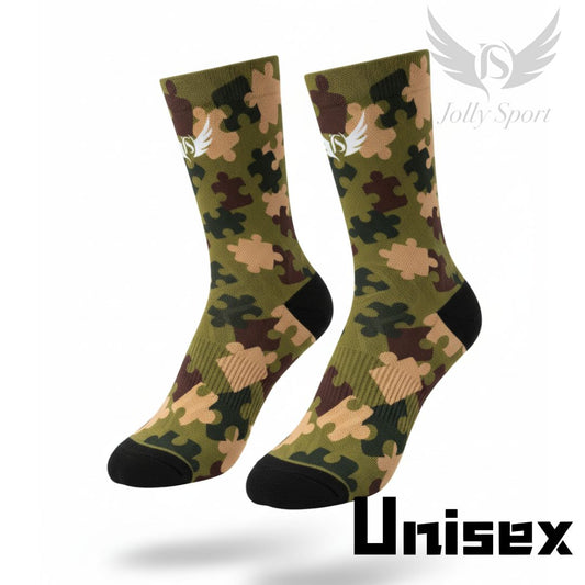 Jolly Sport - 跑襪 - 迷彩