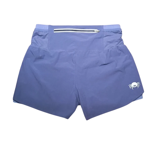 SPIDER -【男裝】2 in 1 Multiple Functional Running Shorts - 石板藍色