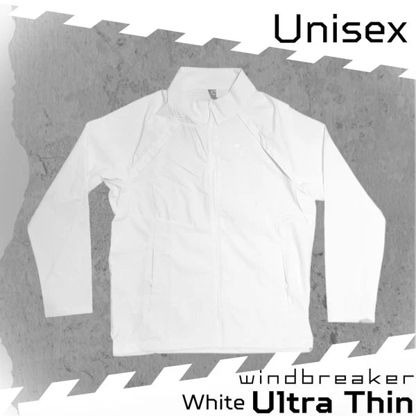 SPIDER - 【Unisex】 Ultra Thin Windbreaker - White