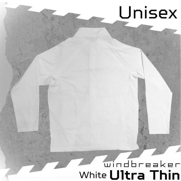 SPIDER - 【Unisex】 Ultra Thin Windbreaker - White
