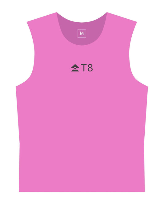 【預售】T8 - 男裝越野跑背心 - 粉紅 (預計2026年1月中出貨)