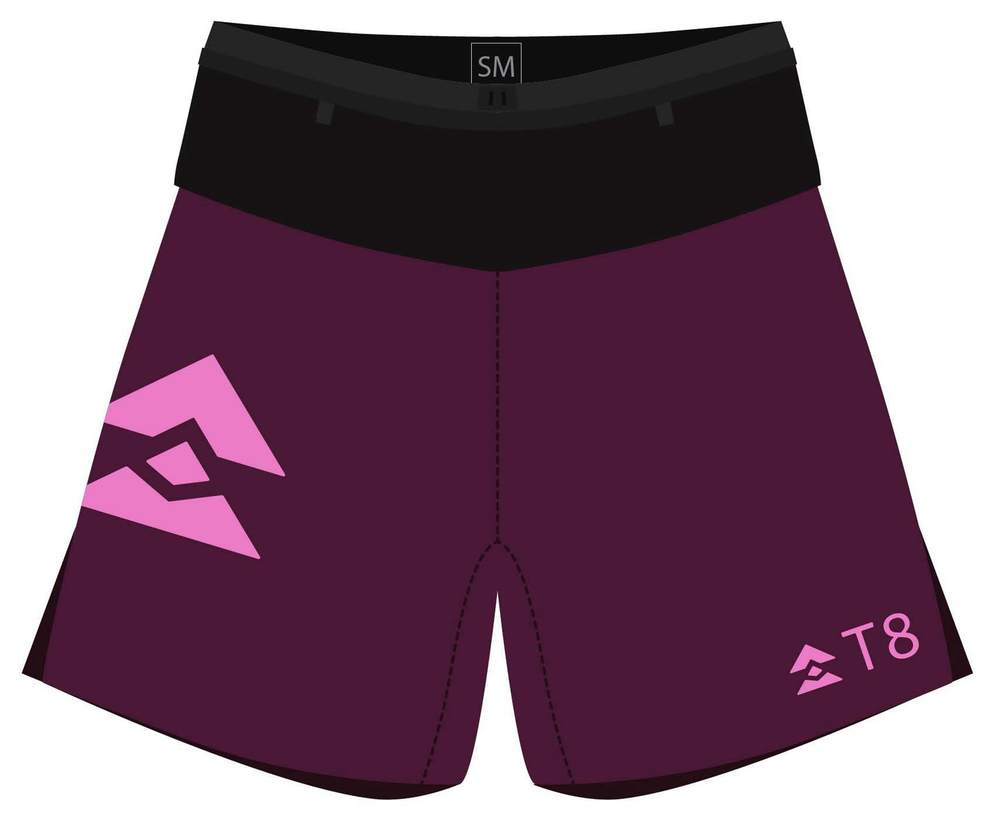 【Pre-order】Women's Sherpa Shorts - Burgundy (Expected to deliver in Mid January)
