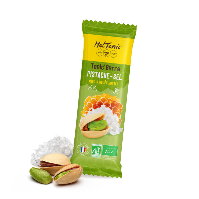 Meltonic - 有機堅果能量棒，含開心果和海鹽