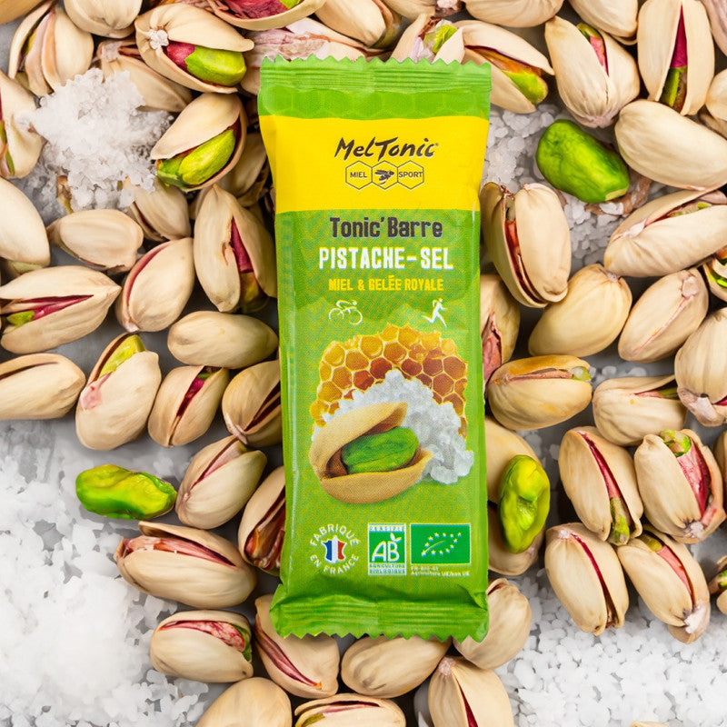 Meltonic - 有機堅果能量棒，含開心果和海鹽