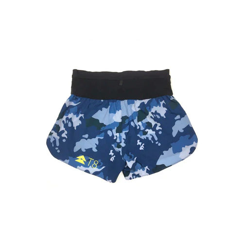 Women's Sherpa Shorts V2 - Blue Camo