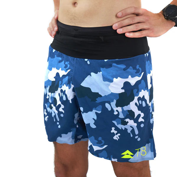 Men's Sherpa Shorts v2 - Blue Camo