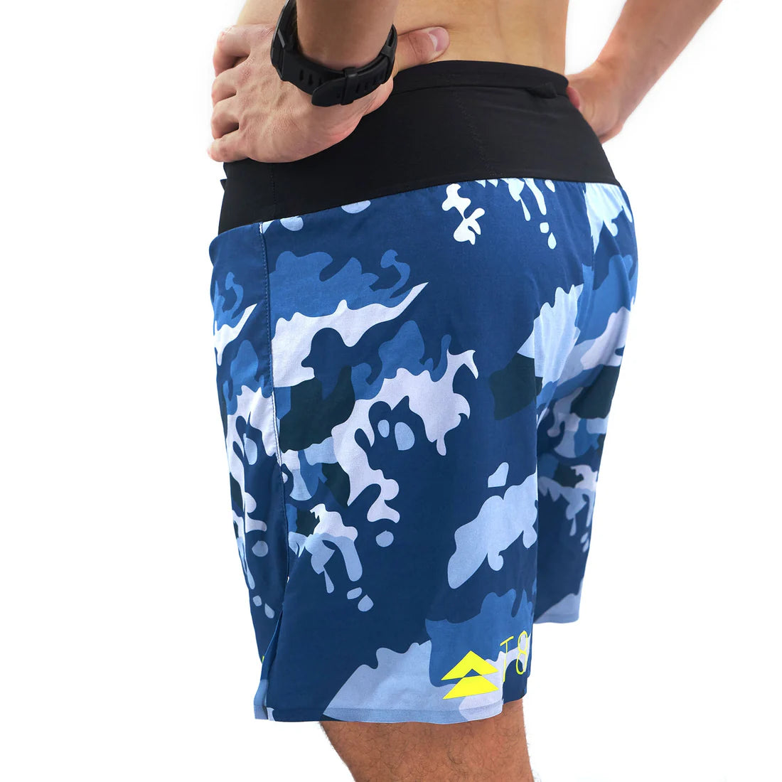 Men's Sherpa Shorts v2 - Blue Camo