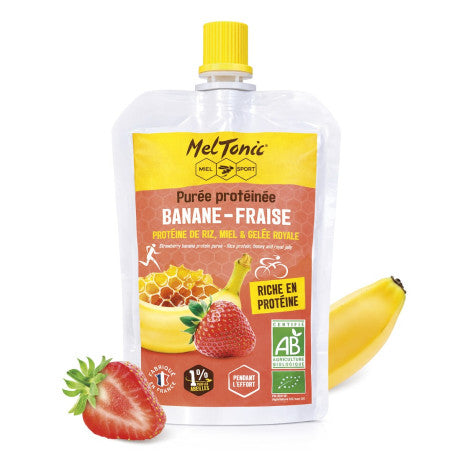 Meltonic - Organic Protein Puree Banana - Strawberry, Honey & Royal Jelly